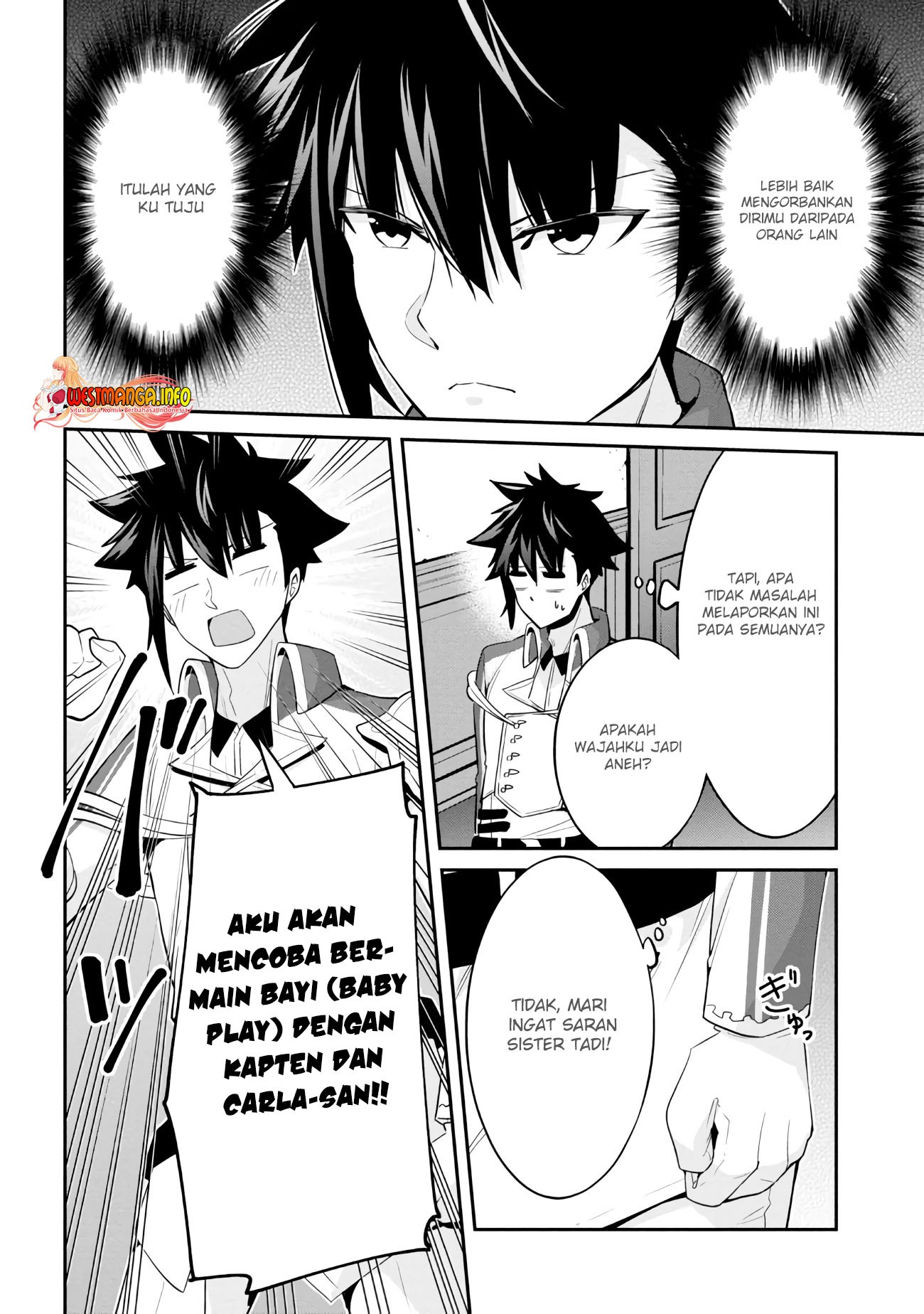 Seikishi ni Natta kedo Danchou no Oppai ga Sugosugite Kokoro ga Kiyomerarenai: Chapter chapter-15.1 - Page 4