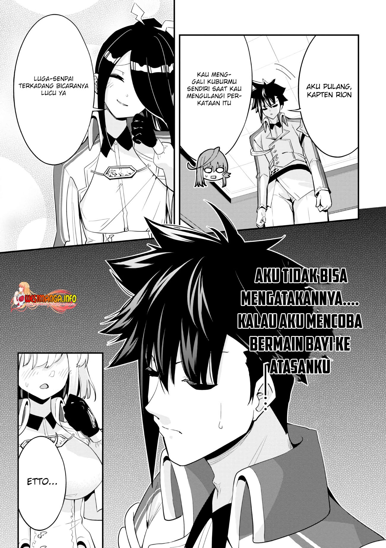 Seikishi ni Natta kedo Danchou no Oppai ga Sugosugite Kokoro ga Kiyomerarenai: Chapter chapter-15.1 - Page 7