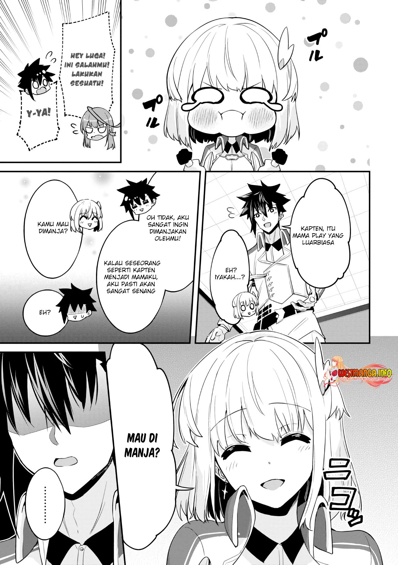 Seikishi ni Natta kedo Danchou no Oppai ga Sugosugite Kokoro ga Kiyomerarenai: Chapter chapter-15.1 - Page 9