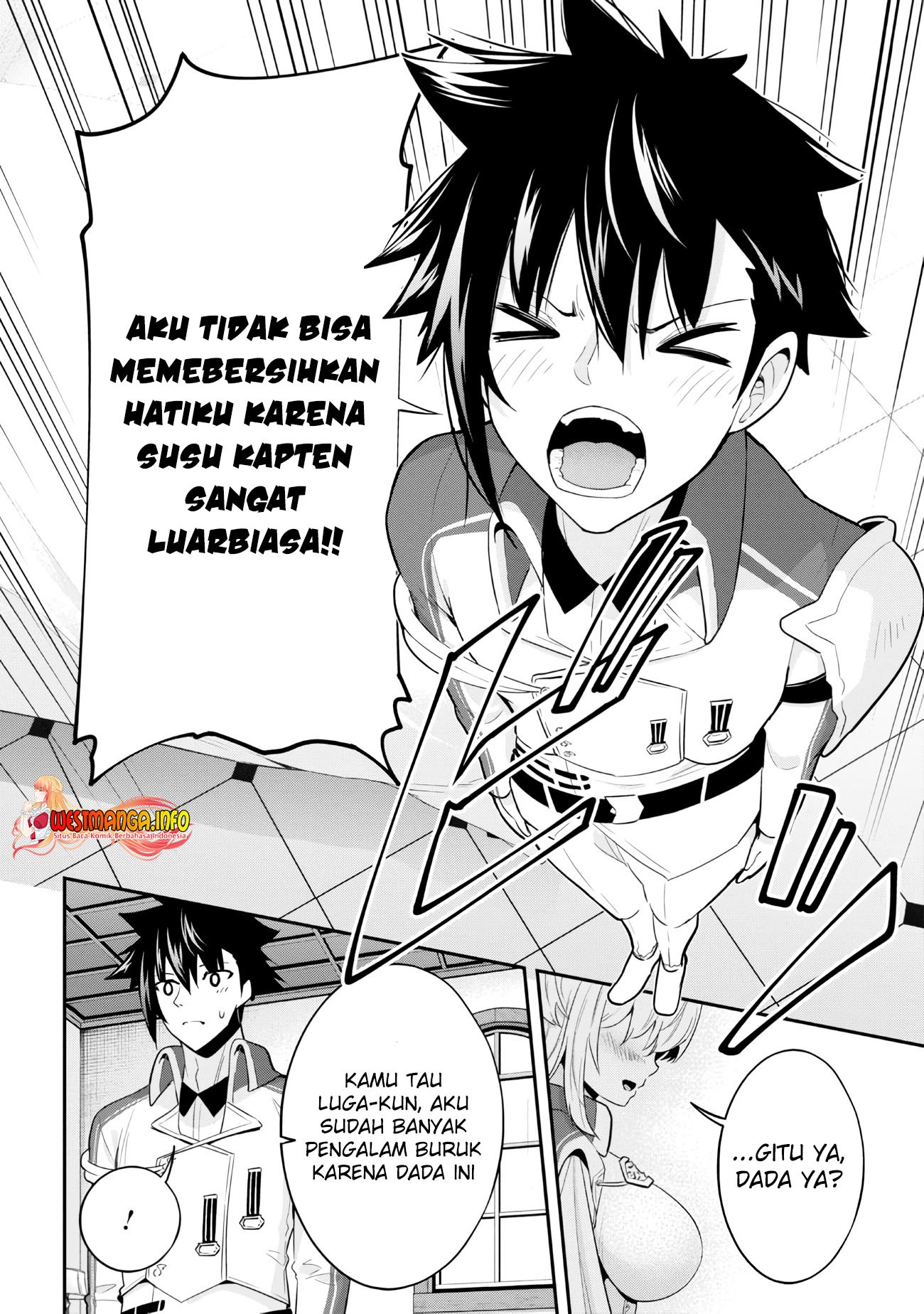 Seikishi ni Natta kedo Danchou no Oppai ga Sugosugite Kokoro ga Kiyomerarenai: Chapter chapter-18.2 - Page 9