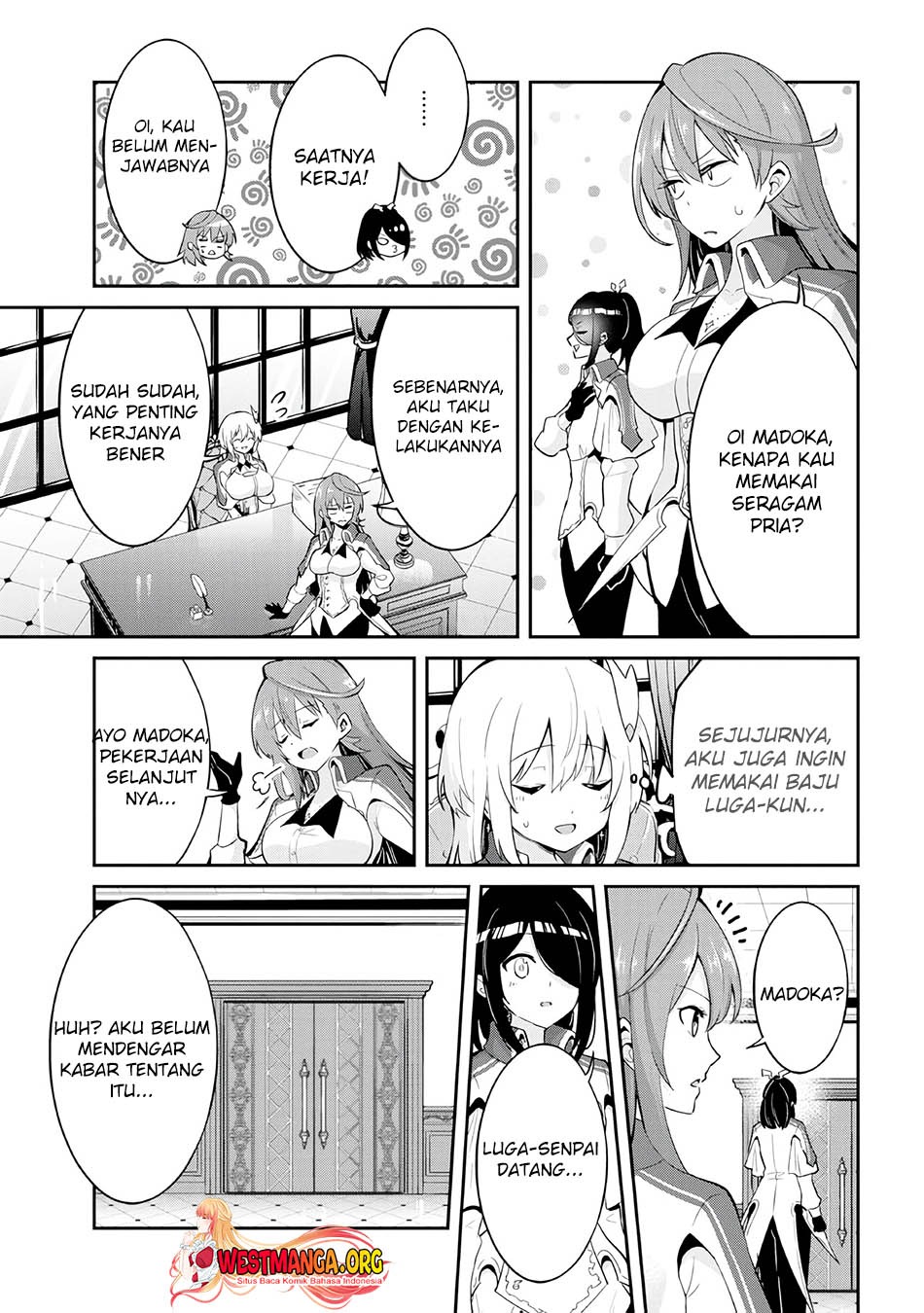 Seikishi ni Natta kedo Danchou no Oppai ga Sugosugite Kokoro ga Kiyomerarenai: Chapter chapter-25 - Page 10