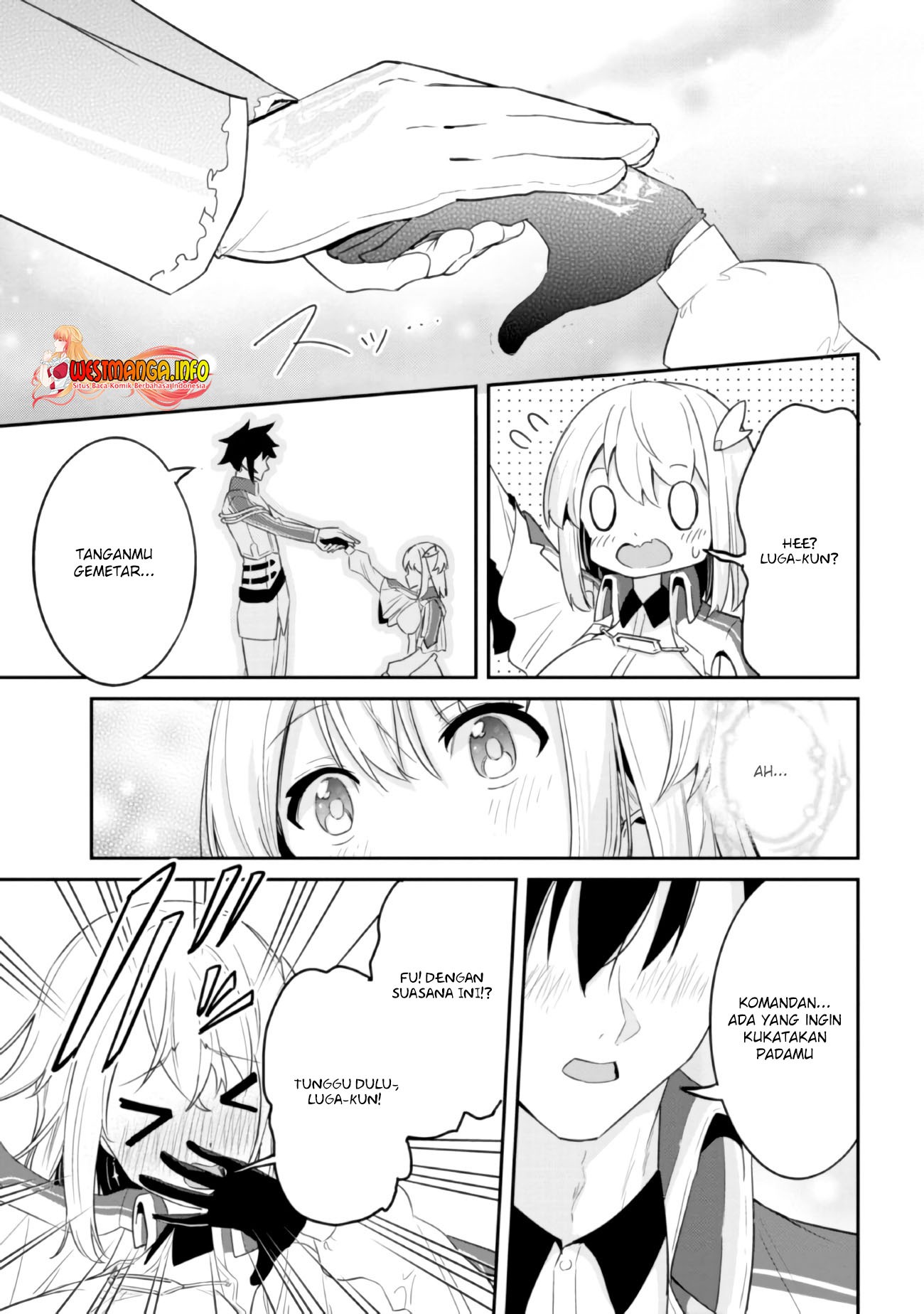 Seikishi ni Natta kedo Danchou no Oppai ga Sugosugite Kokoro ga Kiyomerarenai: Chapter chapter-6 - Page 22