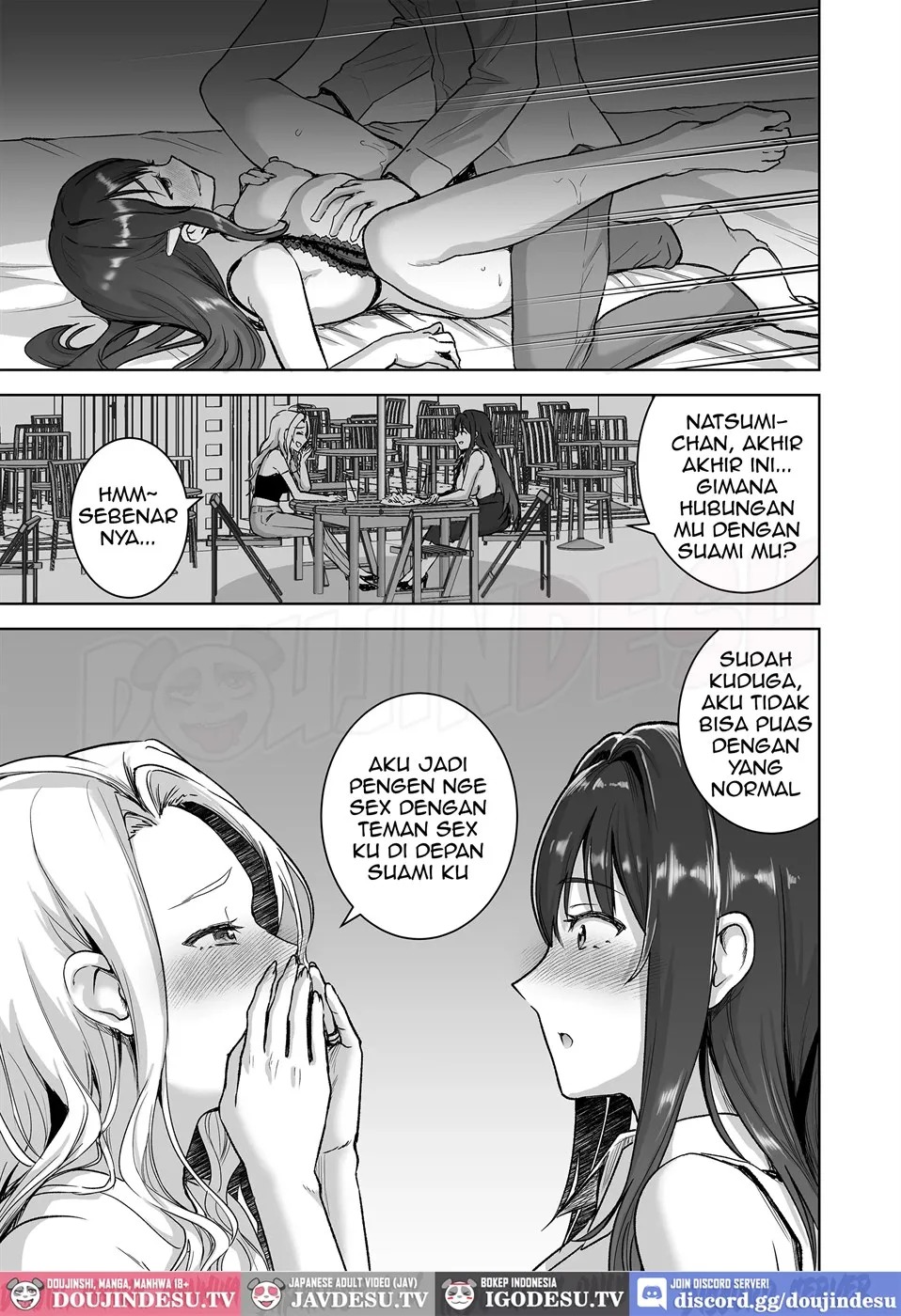 Seiso Celeb na Hitozuma no Honshou o Saimin de Mezame Sasete Mitara Hametsu Ganbou Mochi no Inran Bitch Datta: Chapter chapter-1 - Page 55