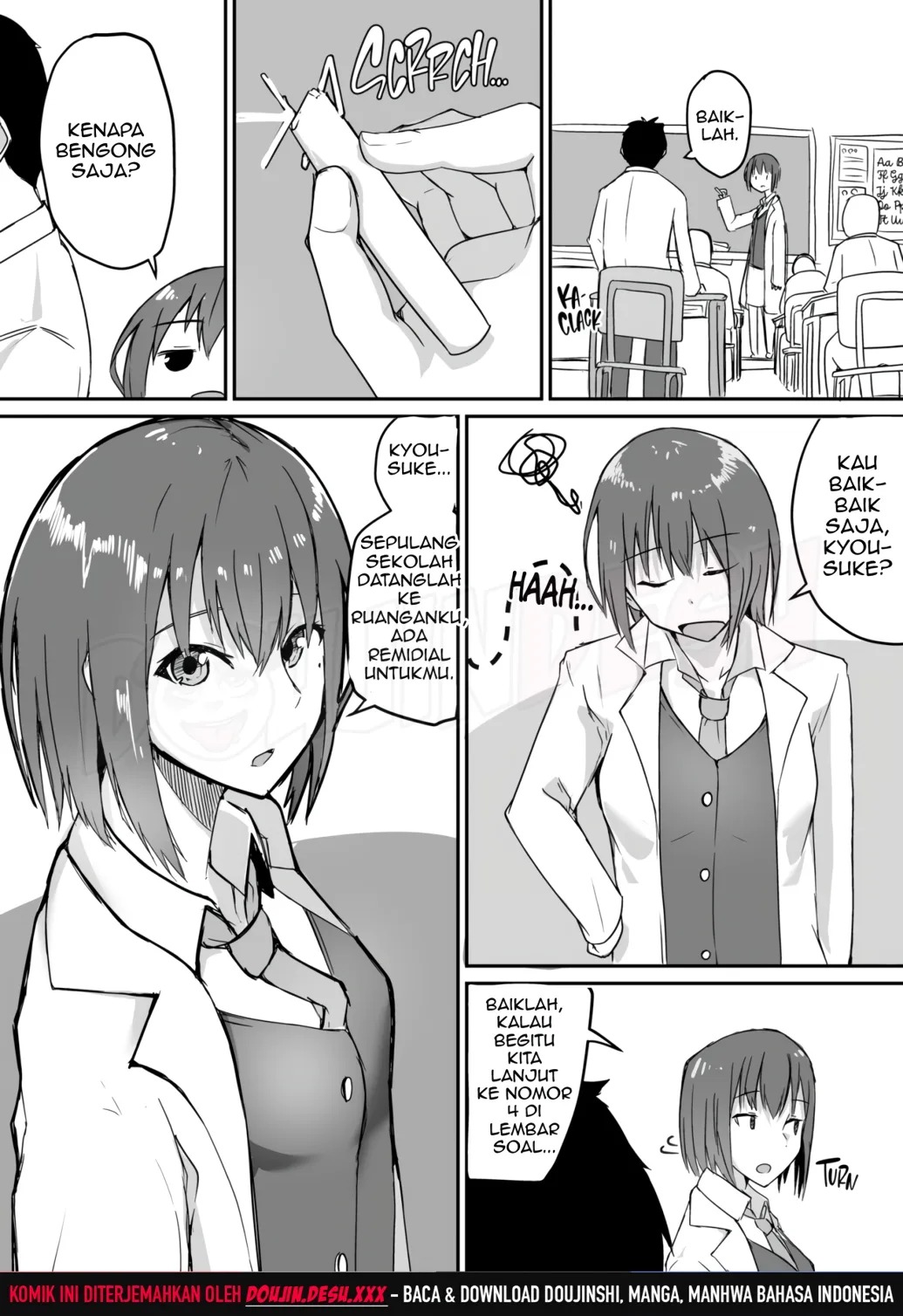 Seito to Naisho de Junai Ecchi shitetara: Chapter chapter-1 - Page 7