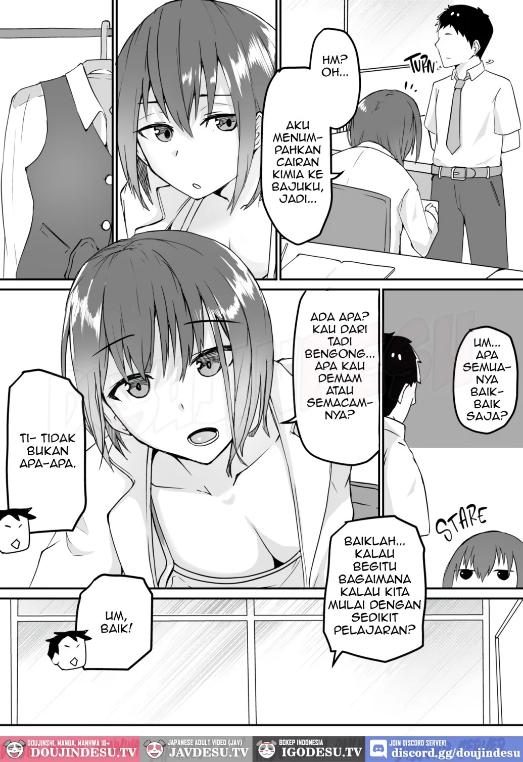 Seito to Naisho de Junai Ecchi shitetara: Chapter chapter-1 - Page 9