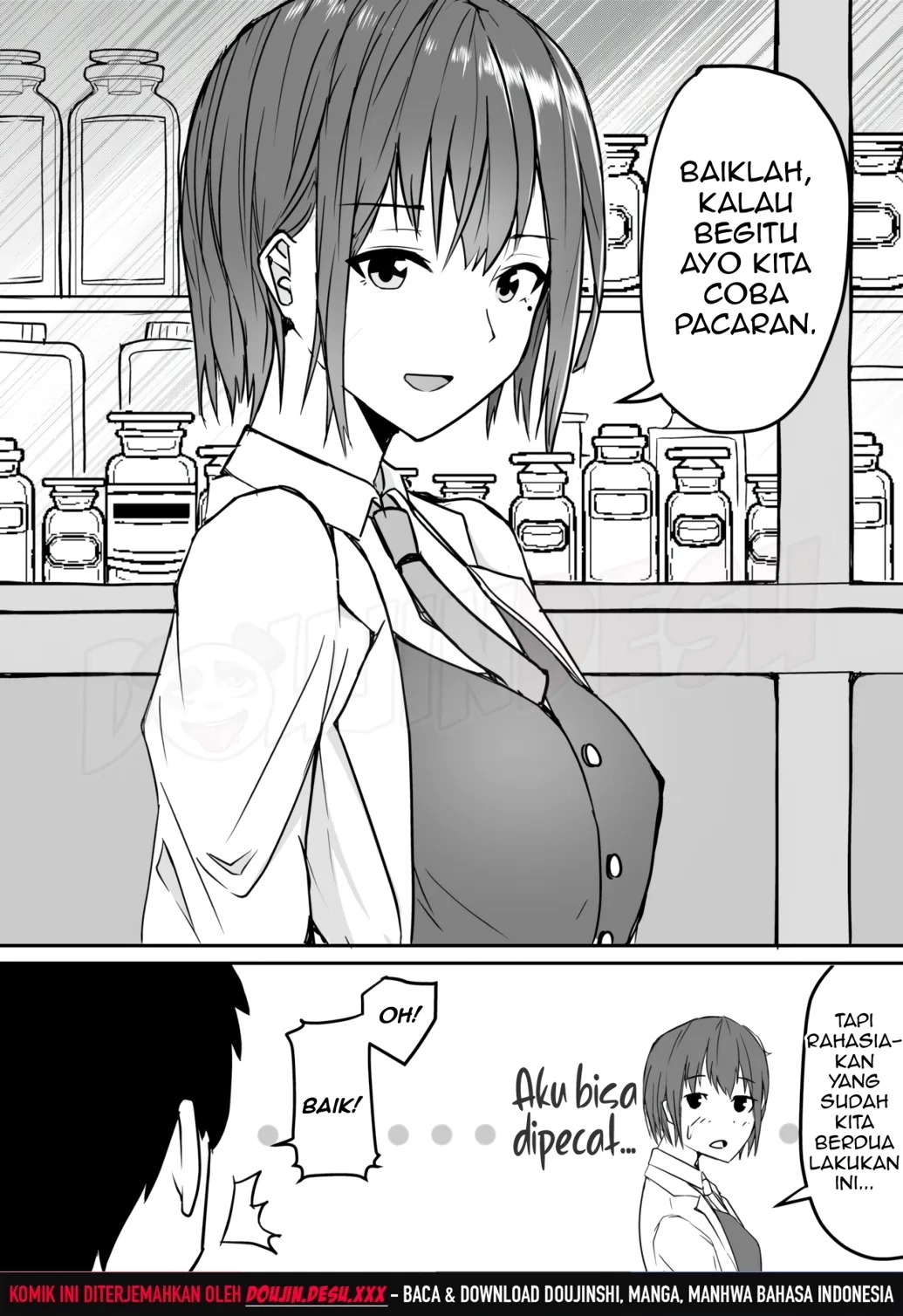 Seito to Naisho de Junai Ecchi shitetara: Chapter chapter-1 - Page 22