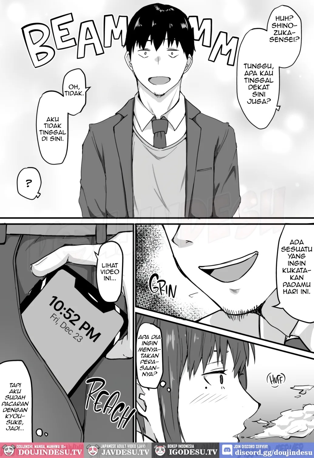 Seito to Naisho de Junai Ecchi shitetara: Chapter chapter-1 - Page 53