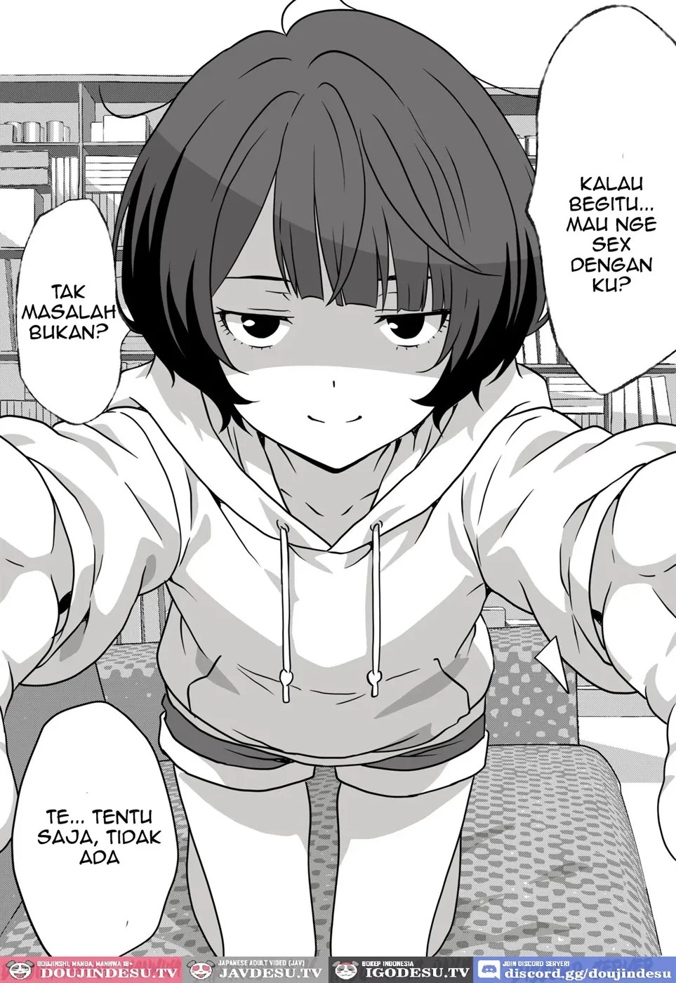 Seiyoku Tsuyotsuyo Inkya Otaku Onna Tomodachi to Nakadashi Sex shimakuru Hanashi: Chapter chapter-1 - Page 7