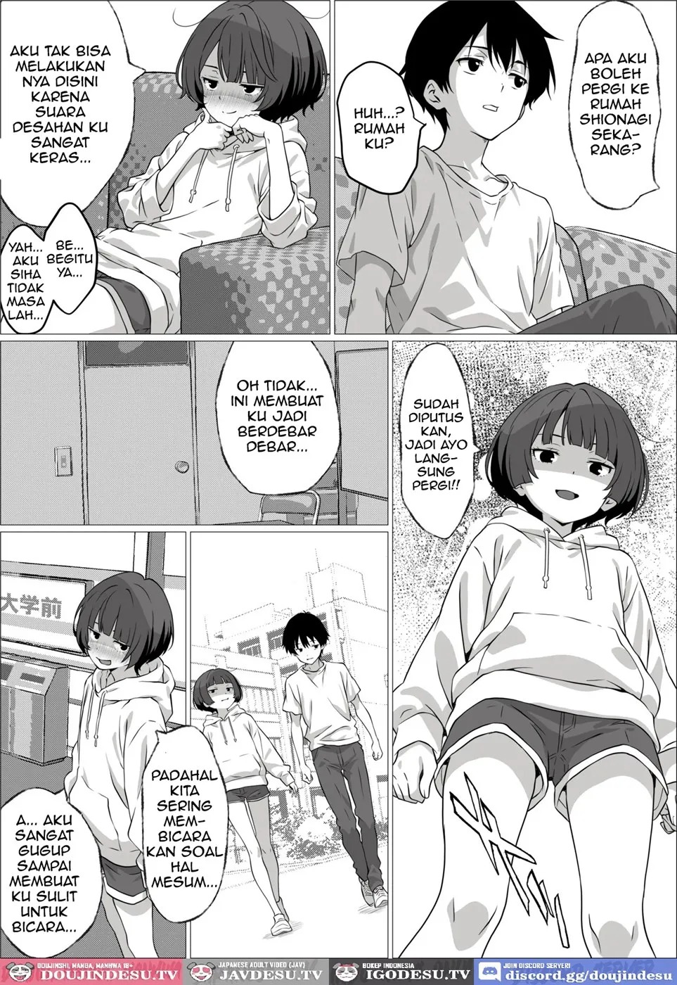 Seiyoku Tsuyotsuyo Inkya Otaku Onna Tomodachi to Nakadashi Sex shimakuru Hanashi: Chapter chapter-1 - Page 8
