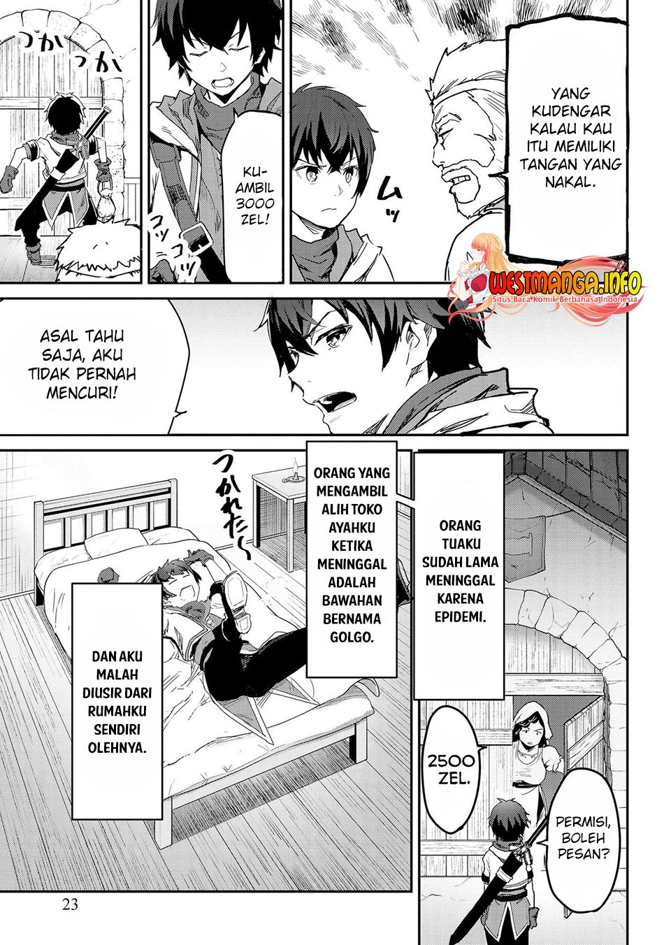 Sekai de Yuiitsu no (Shinken Zukai) na no ni Senryokugai to Yobareta Ore, Kakusei Shita (Shinken) to Saikyou ni Naru: Chapter chapter-1 - Page 23
