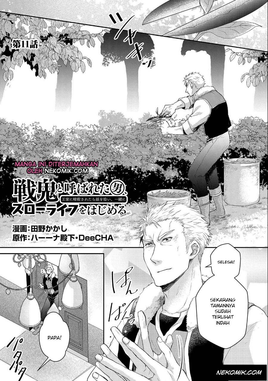Senki to Yobareta Otoko, Ouke ni Ansatsu Saretara Musume wo Hiroi, Issho ni Slow Life wo Hajimeru: Chapter chapter-11 - Page 2