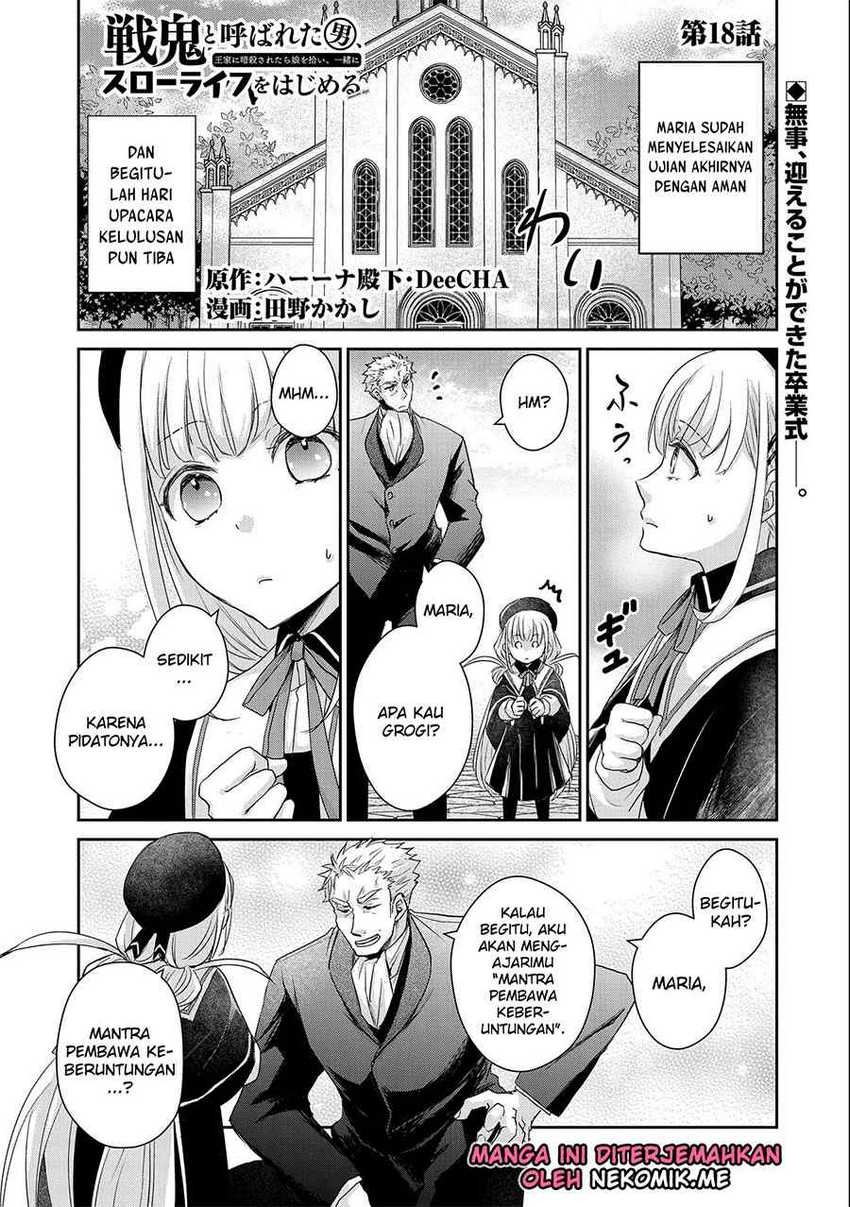Senki to Yobareta Otoko, Ouke ni Ansatsu Saretara Musume wo Hiroi, Issho ni Slow Life wo Hajimeru: Chapter chapter-18 - Page 3