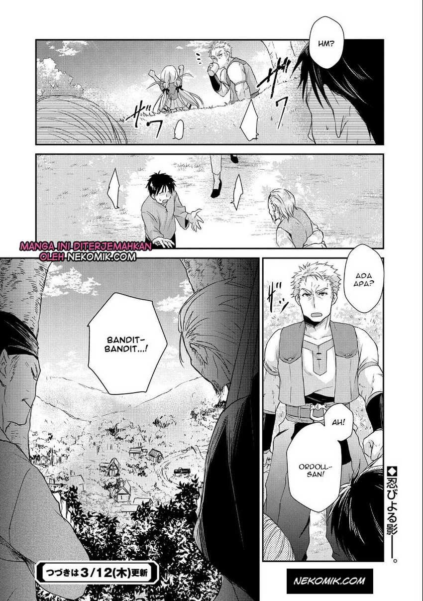 Senki to Yobareta Otoko, Ouke ni Ansatsu Saretara Musume wo Hiroi, Issho ni Slow Life wo Hajimeru: Chapter chapter-4 - Page 35