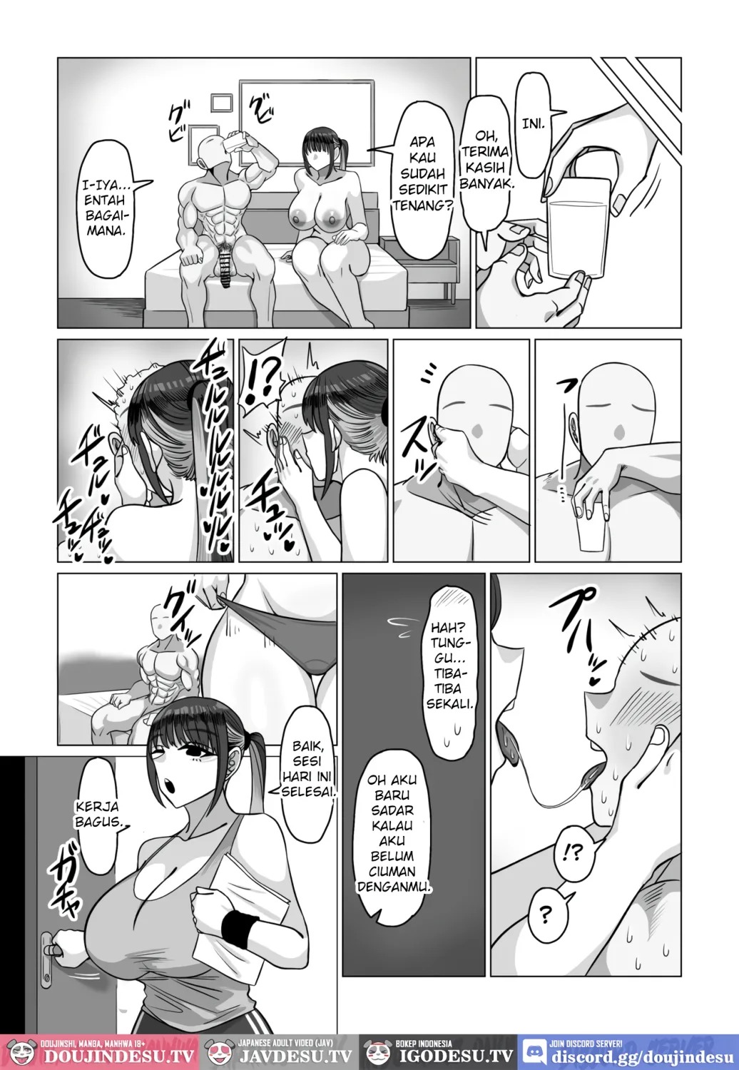 SEX Personal Trainer no Muhyoujou Kyonyuu Onee-san ni Tantan to Fude Oroshitemorau Hanashi: Chapter chapter-1 - Page 33