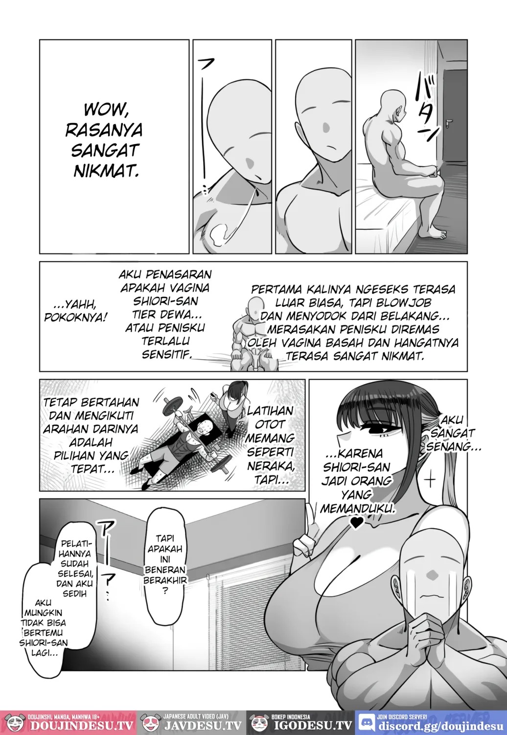 SEX Personal Trainer no Muhyoujou Kyonyuu Onee-san ni Tantan to Fude Oroshitemorau Hanashi: Chapter chapter-1 - Page 34