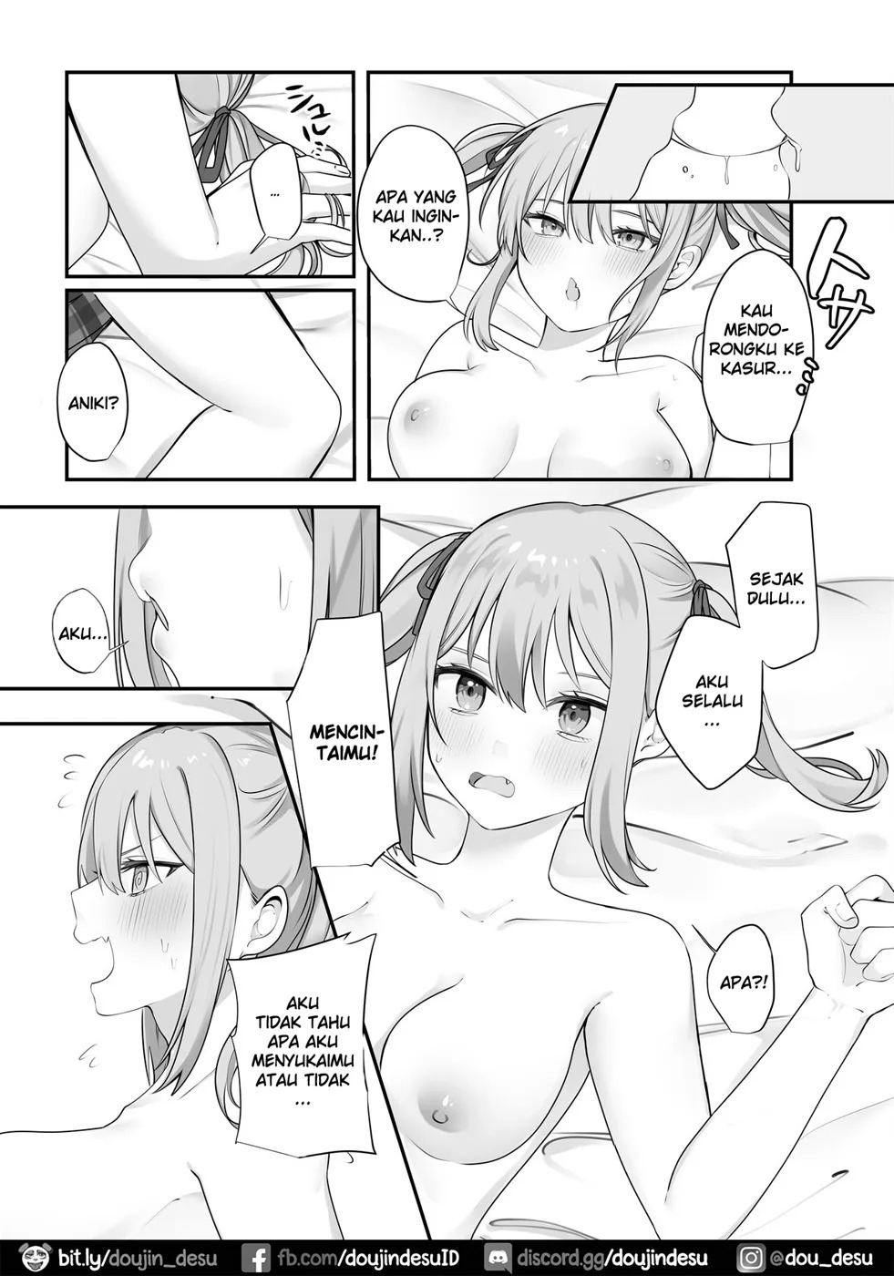 Sex Shinai to Derarenai Heya ni Naka no Warui Imouto to Tojikomerareru: Chapter chapter-1 - Page 32