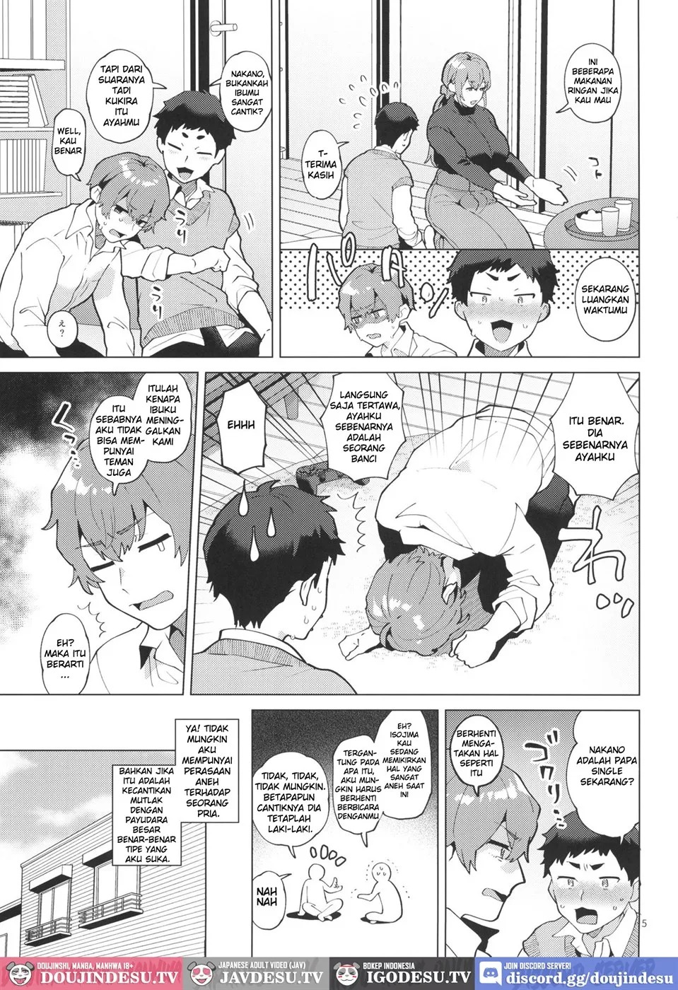 Shemale Single Mother no Shizuki-san: Chapter chapter-1 - Page 5