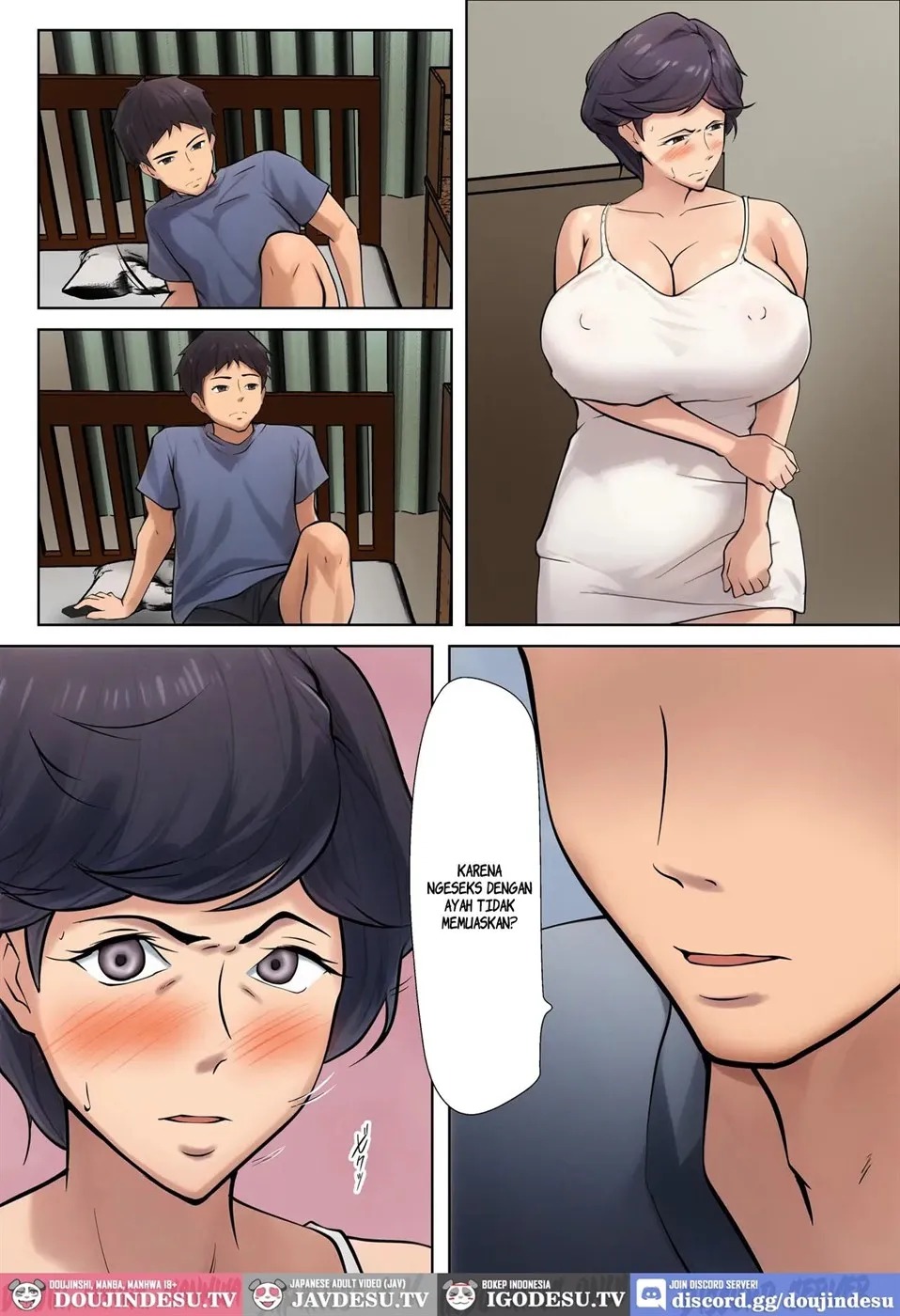 Shikatanaku Kaachan to Sekkusu shimasu: Chapter chapter-5 - Page 18