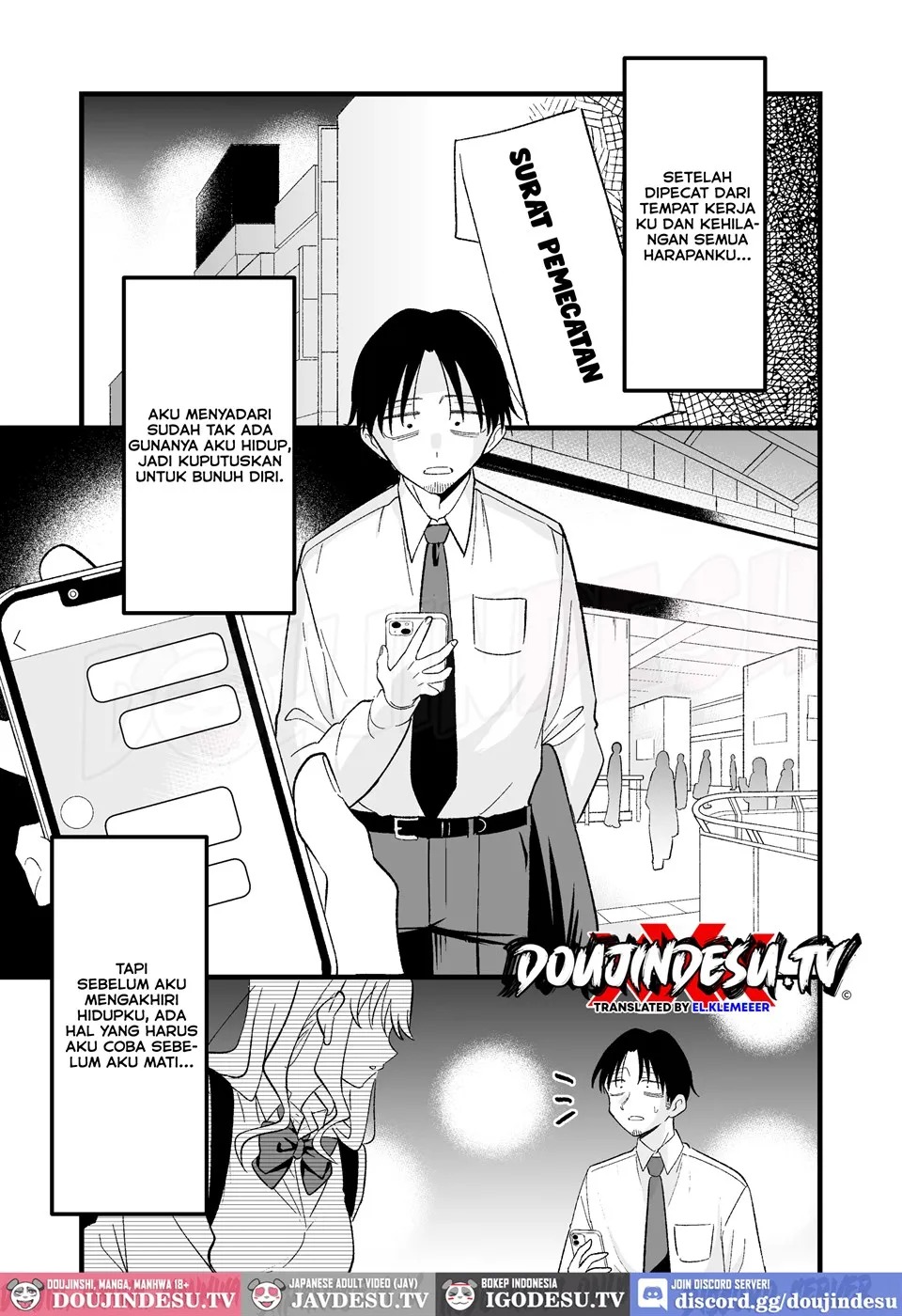 Shinitagari Shachiku datta Ore wa Hikari no Papakatsu Gal ni Ikasareru: Chapter chapter-1 - Page 3