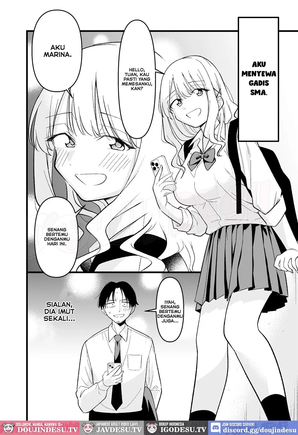 Shinitagari Shachiku datta Ore wa Hikari no Papakatsu Gal ni Ikasareru: Chapter chapter-1 - Page 4