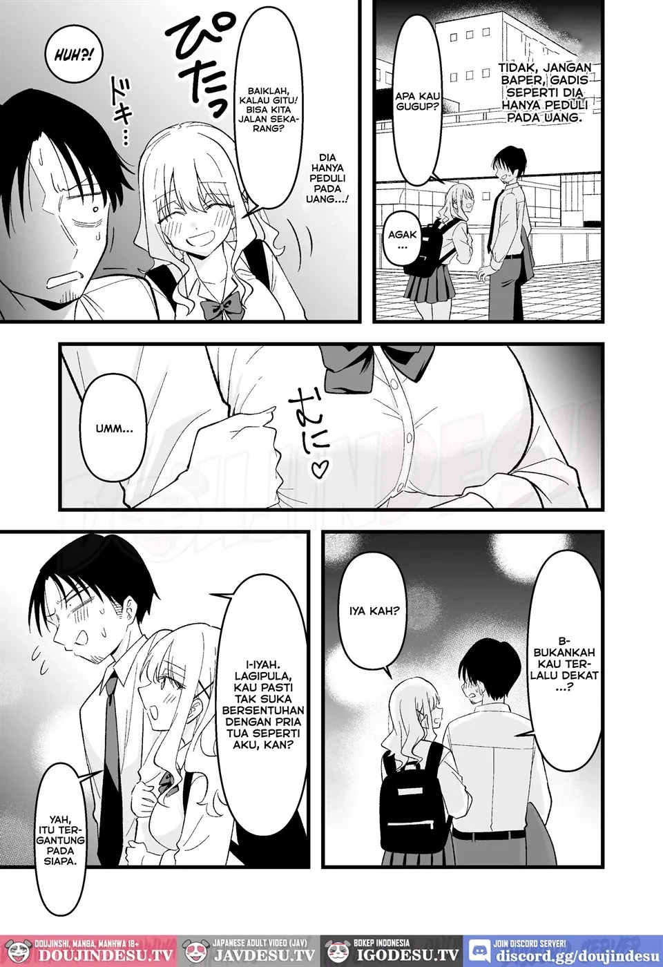 Shinitagari Shachiku datta Ore wa Hikari no Papakatsu Gal ni Ikasareru: Chapter chapter-1 - Page 5