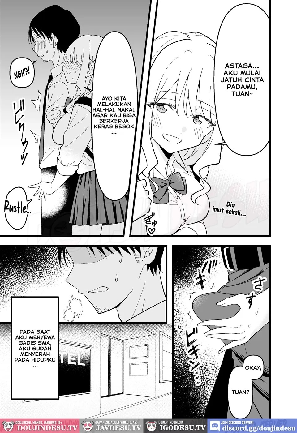 Shinitagari Shachiku datta Ore wa Hikari no Papakatsu Gal ni Ikasareru: Chapter chapter-1 - Page 7