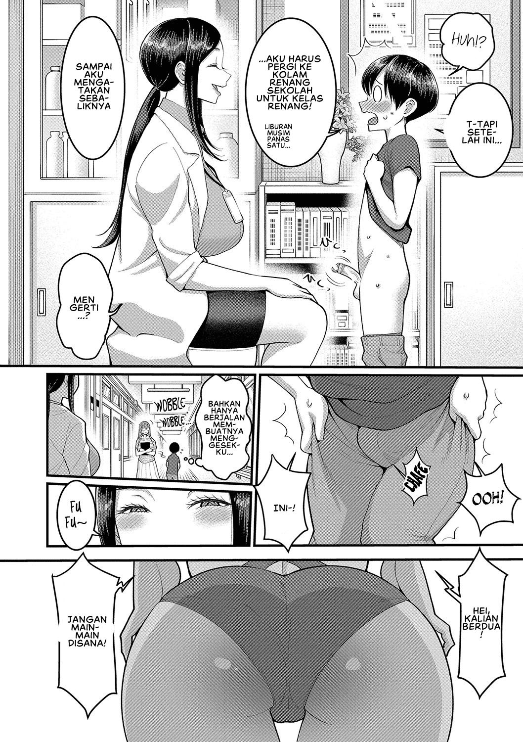 Shiori Sensei wa Ochinchin no Sodateya-san Shiori-Sensei: Chapter chapter-2 - Page 4