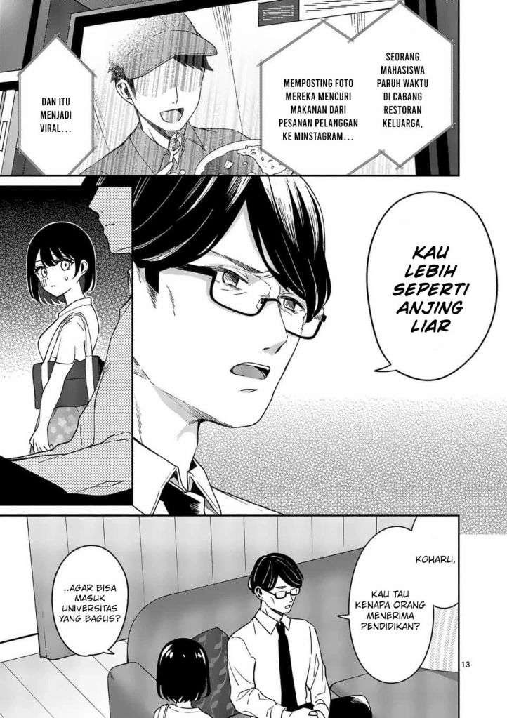 Shiotaiou no Sato-san ga Ore ni dake Amai: Chapter chapter-13 - Page 15