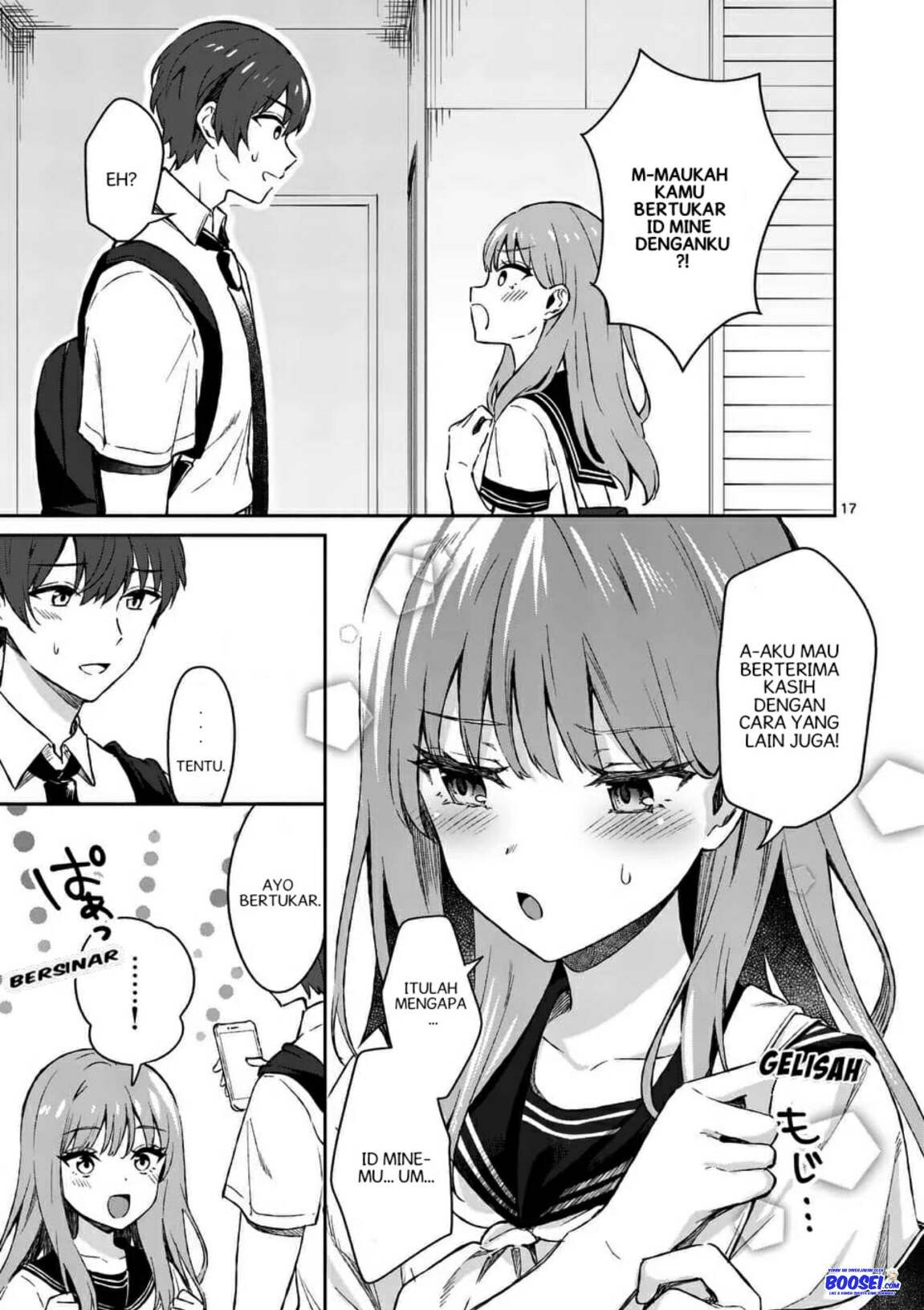 Shiotaiou no Sato-san ga Ore ni dake Amai: Chapter chapter-15 - Page 17