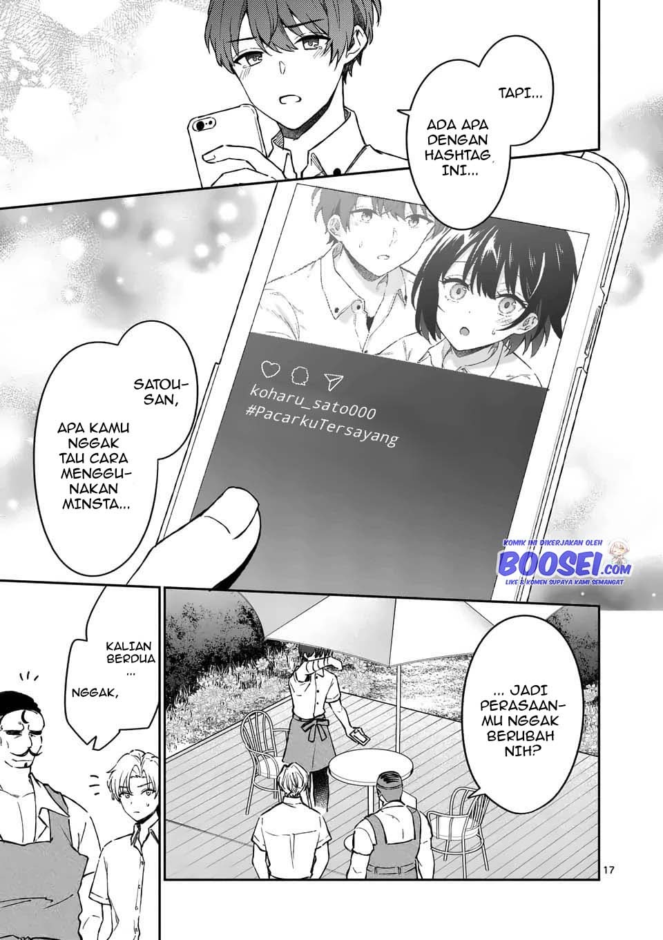 Shiotaiou no Sato-san ga Ore ni dake Amai: Chapter chapter-17 - Page 19