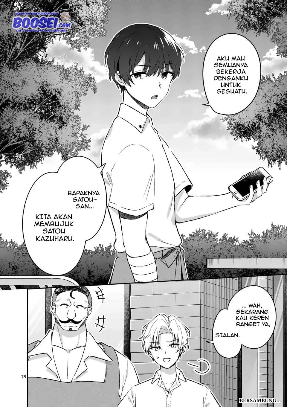 Shiotaiou no Sato-san ga Ore ni dake Amai: Chapter chapter-17 - Page 20
