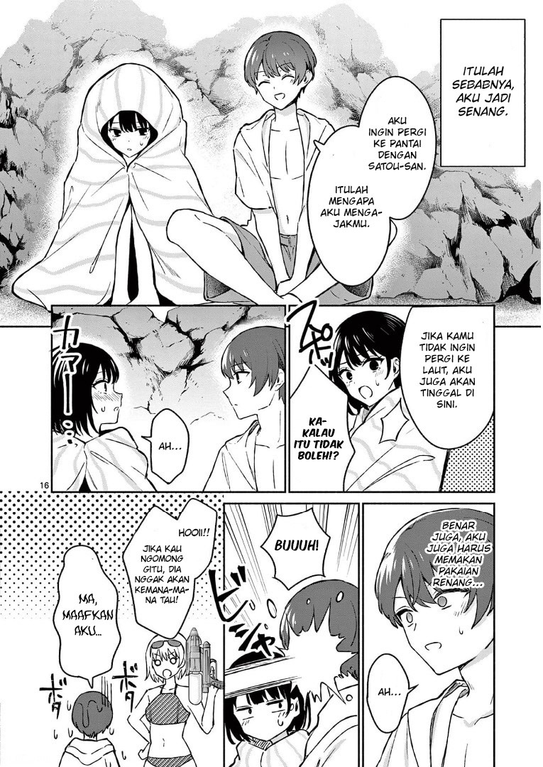 Shiotaiou no Sato-san ga Ore ni dake Amai: Chapter chapter-28 - Page 18