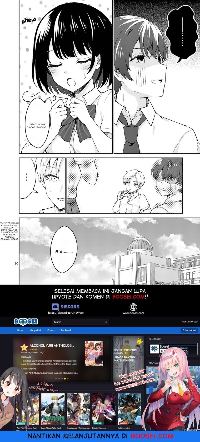 Shiotaiou no Sato-san ga Ore ni dake Amai: Chapter chapter-3 - Page 21