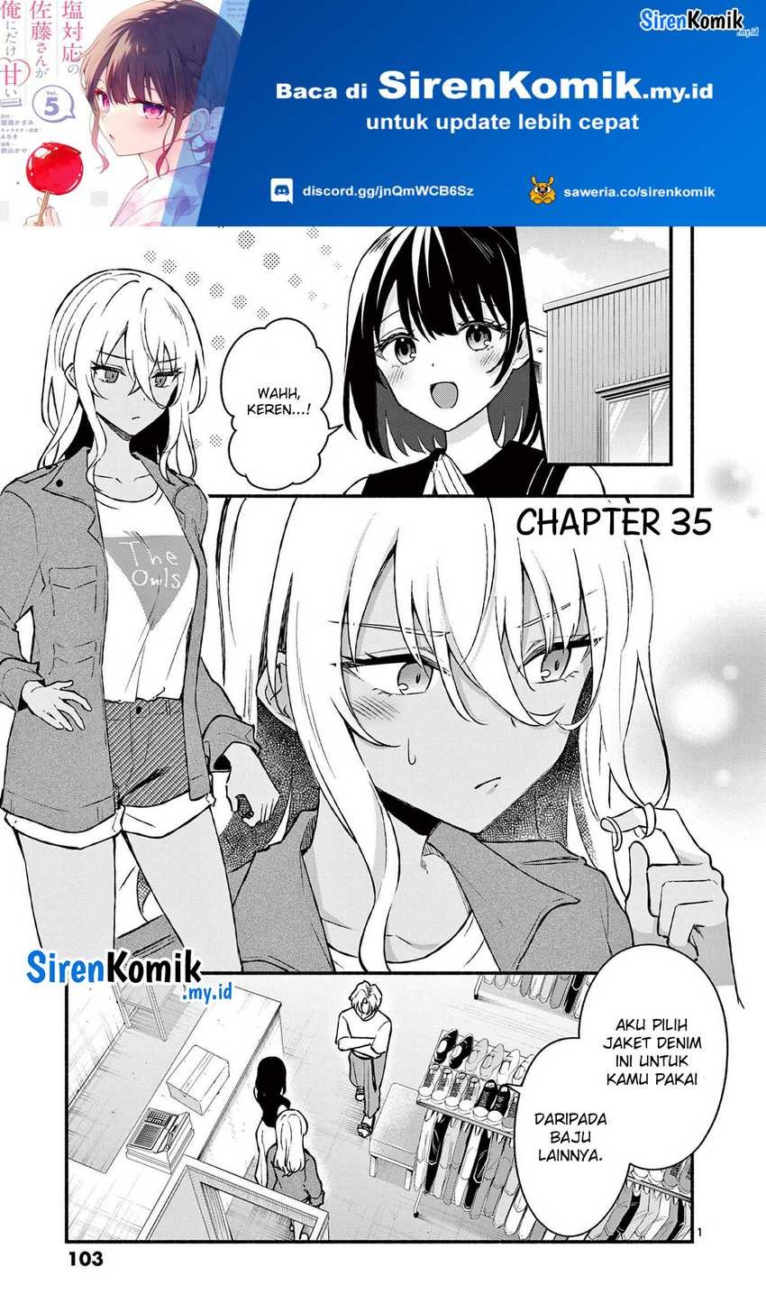 Shiotaiou no Sato-san ga Ore ni dake Amai: Chapter chapter-35 - Page 2