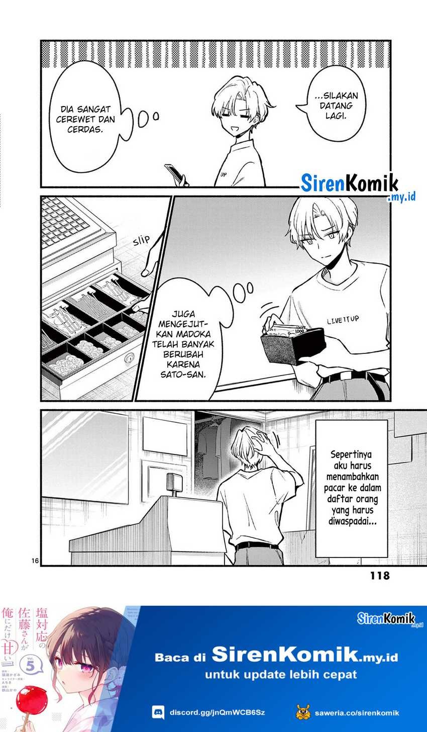 Shiotaiou no Sato-san ga Ore ni dake Amai: Chapter chapter-35 - Page 17