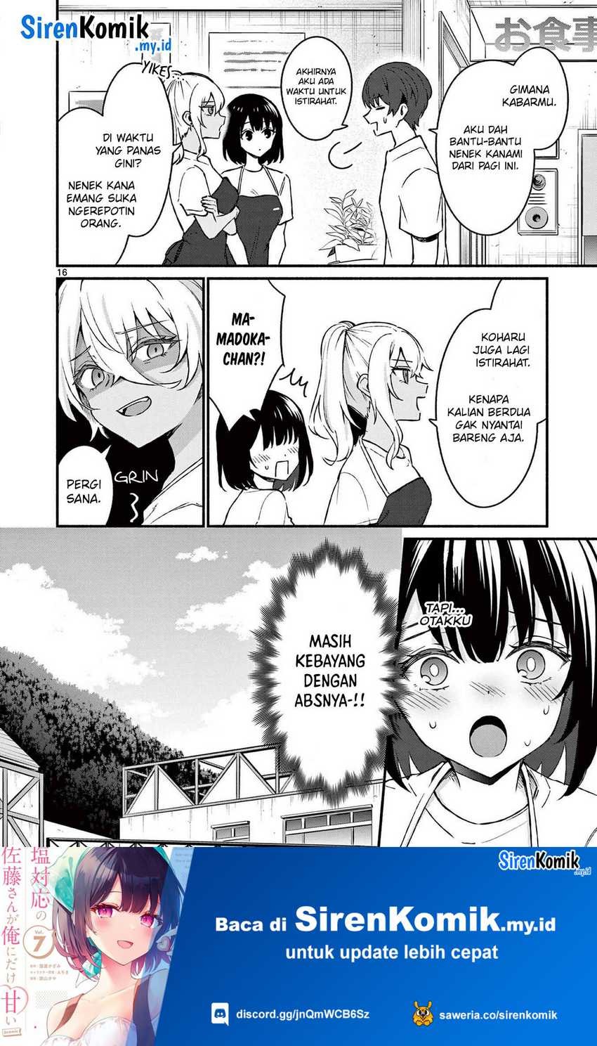 Shiotaiou no Sato-san ga Ore ni dake Amai: Chapter chapter-37 - Page 17