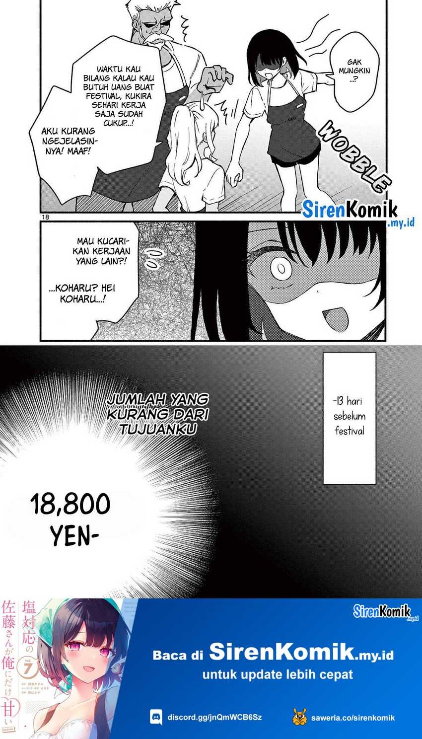 Shiotaiou no Sato-san ga Ore ni dake Amai: Chapter chapter-38 - Page 19