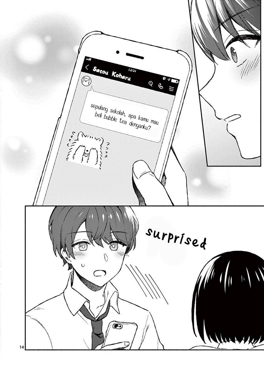 Shiotaiou no Sato-san ga Ore ni dake Amai: Chapter chapter-4 - Page 17