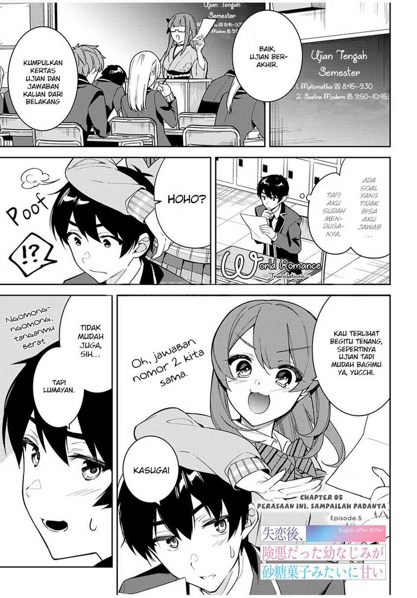 Shitsurengo, Kenaku Datta Osananajimi ga Sato Kashi Mitai ni Amai ~ Sugar After Bitter ~: Chapter chapter-5 - Page 3