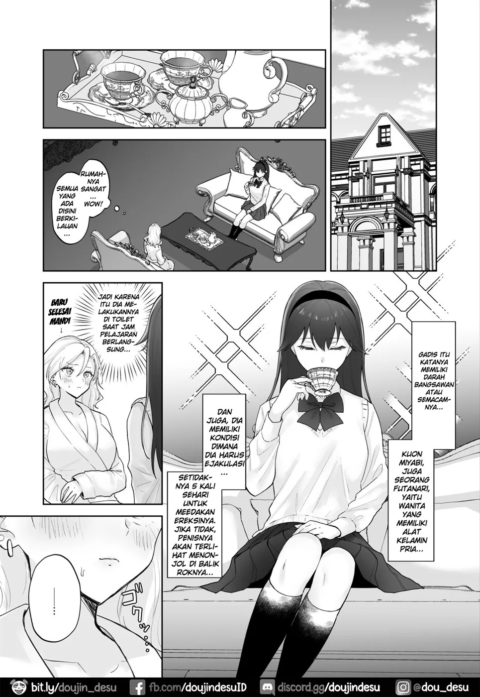 Shojo Gal, Futanari Ojou-sama no Onaho ni Naru: Chapter chapter-1 - Page 10