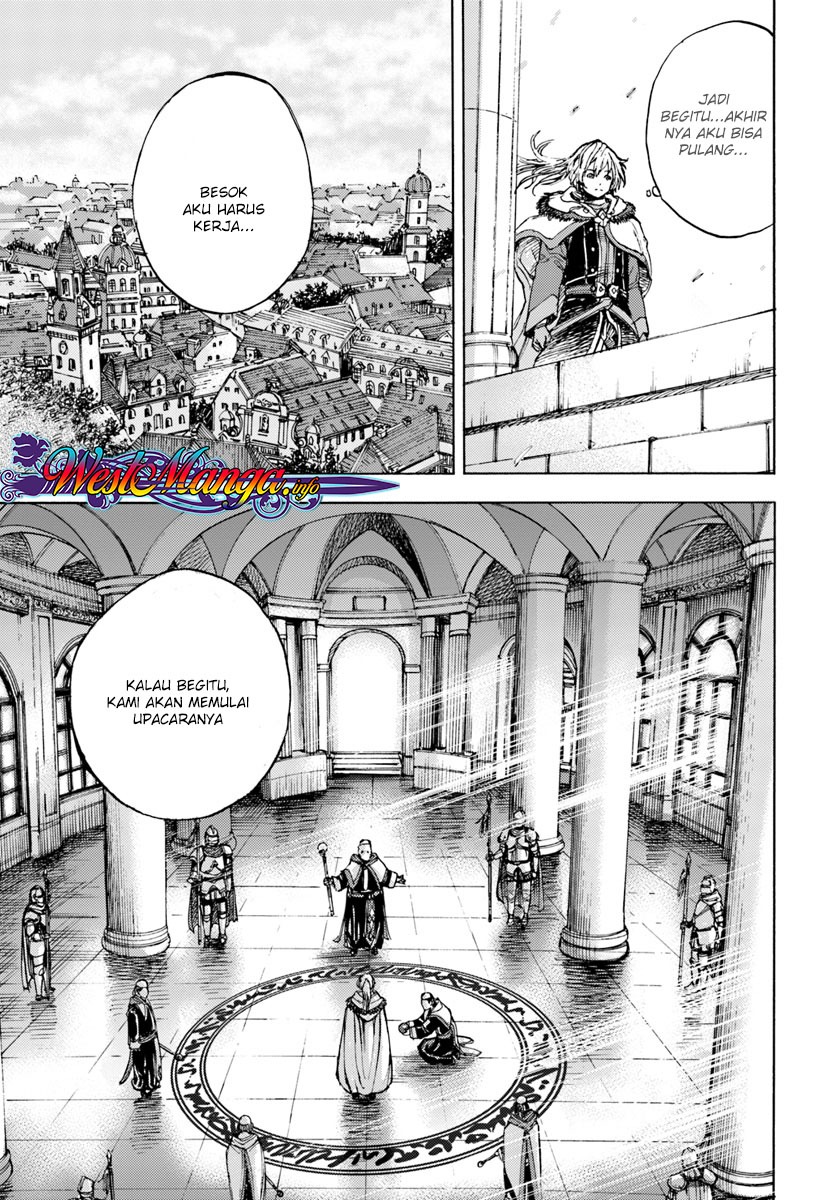 Shoukan Sareta Kenja wa Isekai o Iku ~ Saikyouna no wa Fuyou Zaiko no Aitemudeshita: Chapter chapter-1 - Page 36