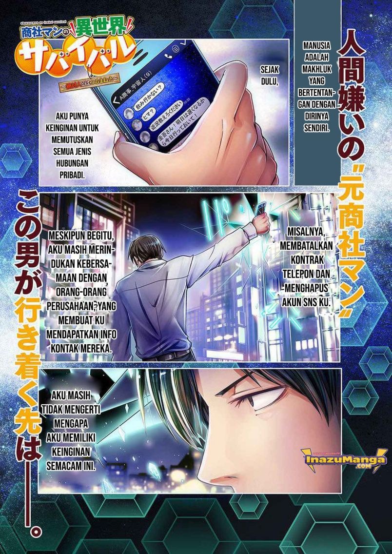 Shoushaman no Isekai Survival ~ Zettai Hito to wa Tsurumanee ~: Chapter chapter-1 - Page 2