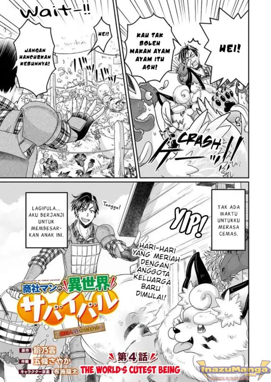 Shoushaman no Isekai Survival ~ Zettai Hito to wa Tsurumanee ~: Chapter chapter-4 - Page 2