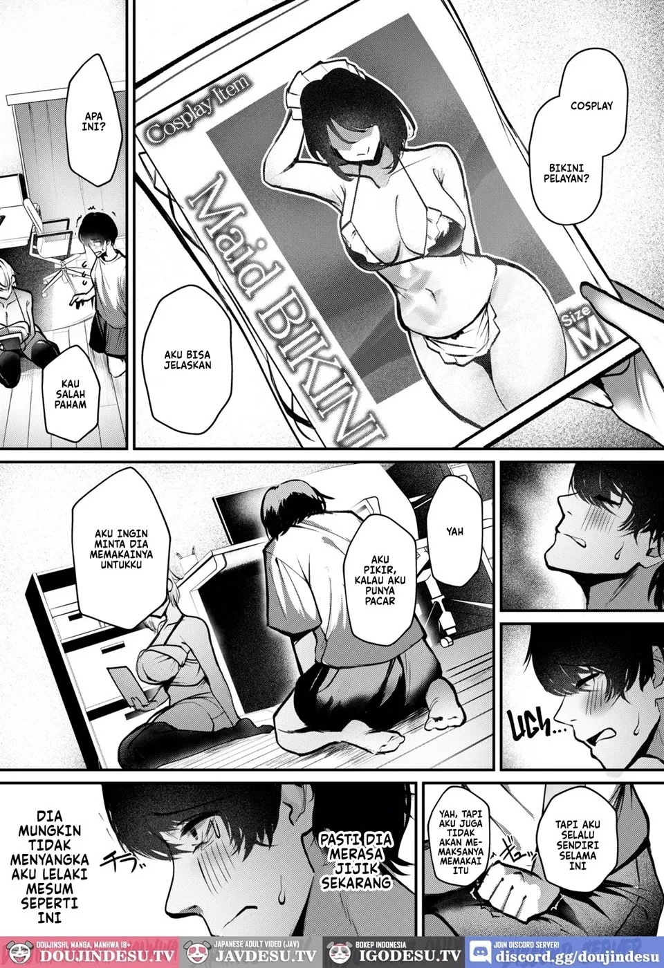Shuuden Nogashita Gal ga Maid Bikini de Gohoushi Ecchi shite Kureta Hanashi: Chapter chapter-1 - Page 8