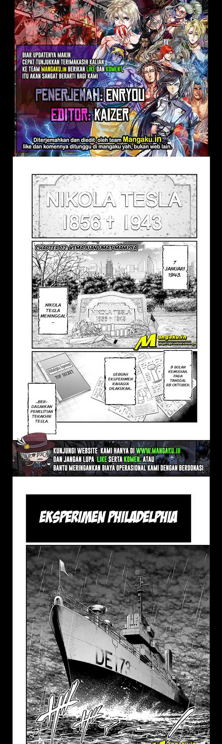 Shuumatsu no Valkyrie: Chapter chapter-72.1 - Page 1