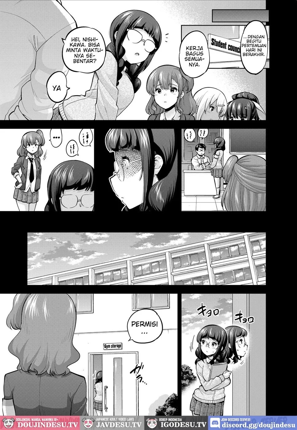 SNS Seitokai Yakuin wo Netotte Share suru Hanashi.: Chapter chapter-4 - Page 7