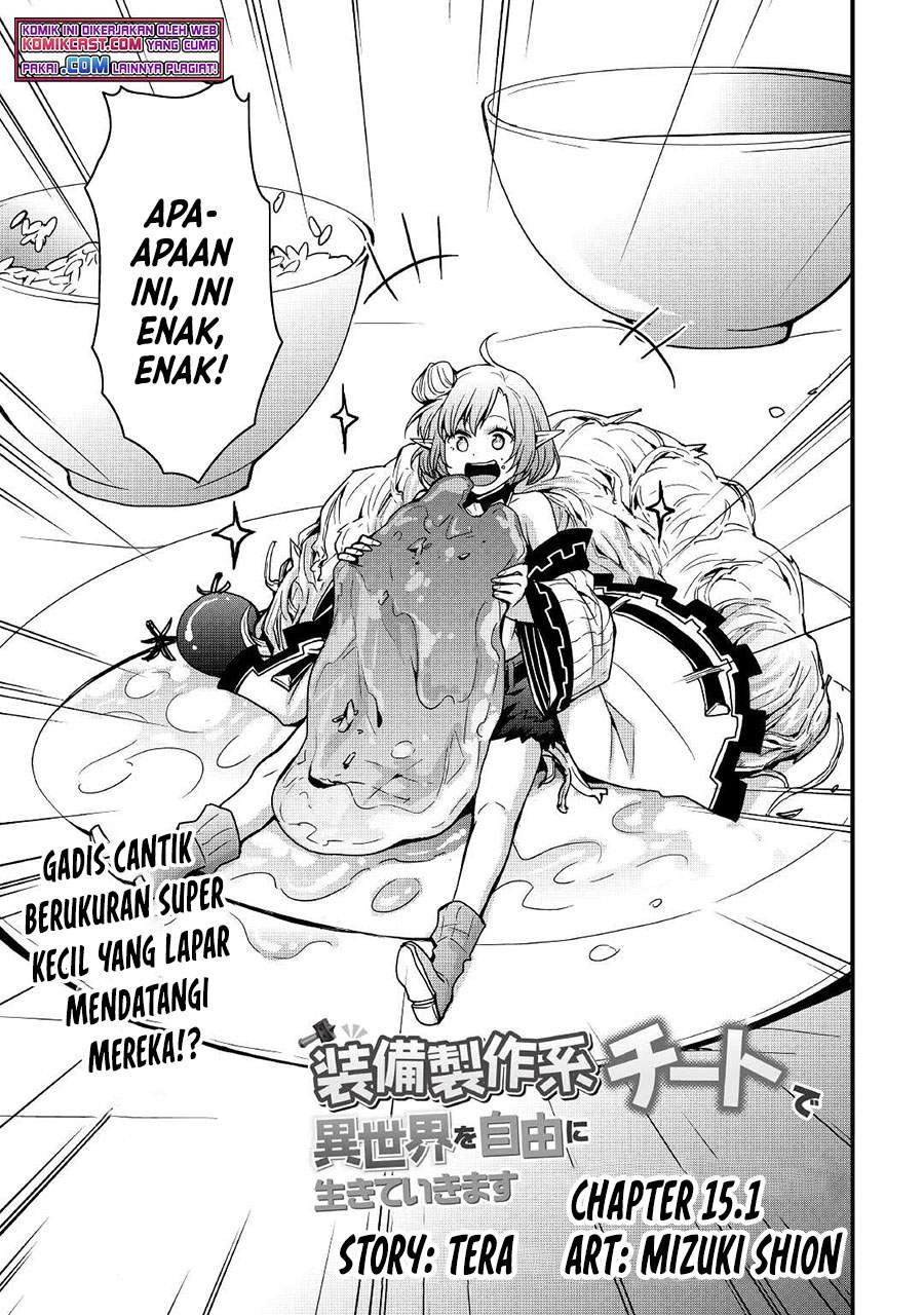Sobi Seisaku Kei Chi to De Isekai Wo Jiyu Ni Ikiteikimasu: Chapter chapter-15.1 - Page 4