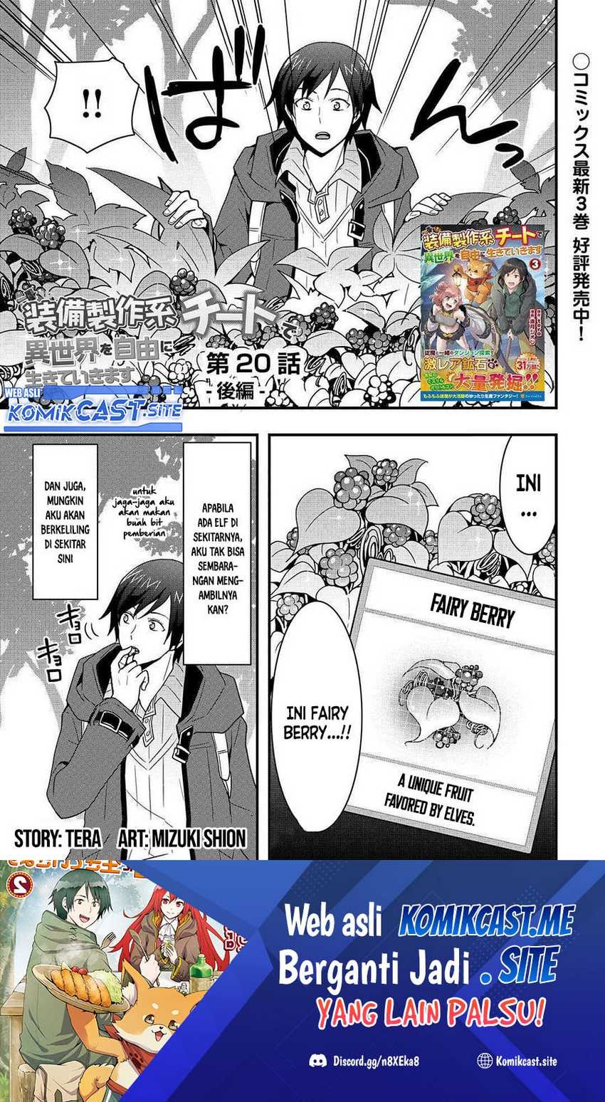Sobi Seisaku Kei Chi to De Isekai Wo Jiyu Ni Ikiteikimasu: Chapter chapter-20.2 - Page 2