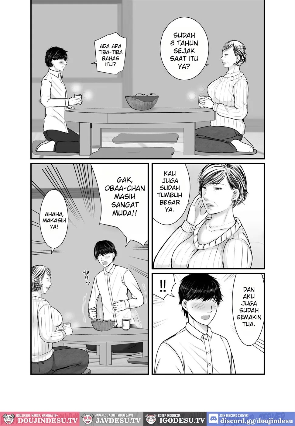 Sobo to Mago ~Mago ni Hajimete Nakadashi sareta Hi~: Chapter chapter-1 - Page 6