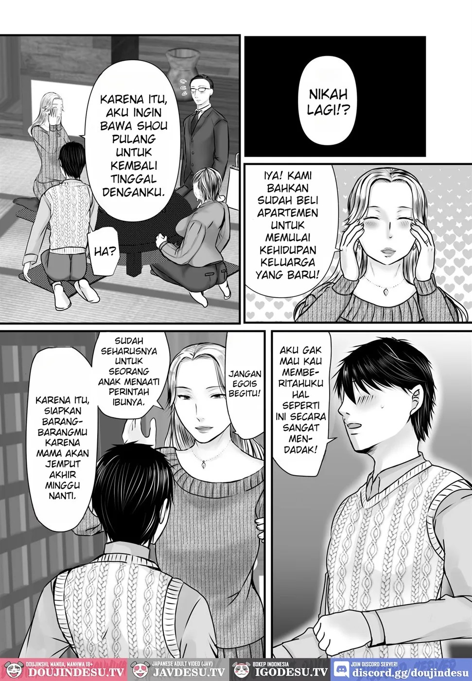 Sobo to Mago ~Mago ni Hajimete Nakadashi sareta Hi~: Chapter chapter-1 - Page 35